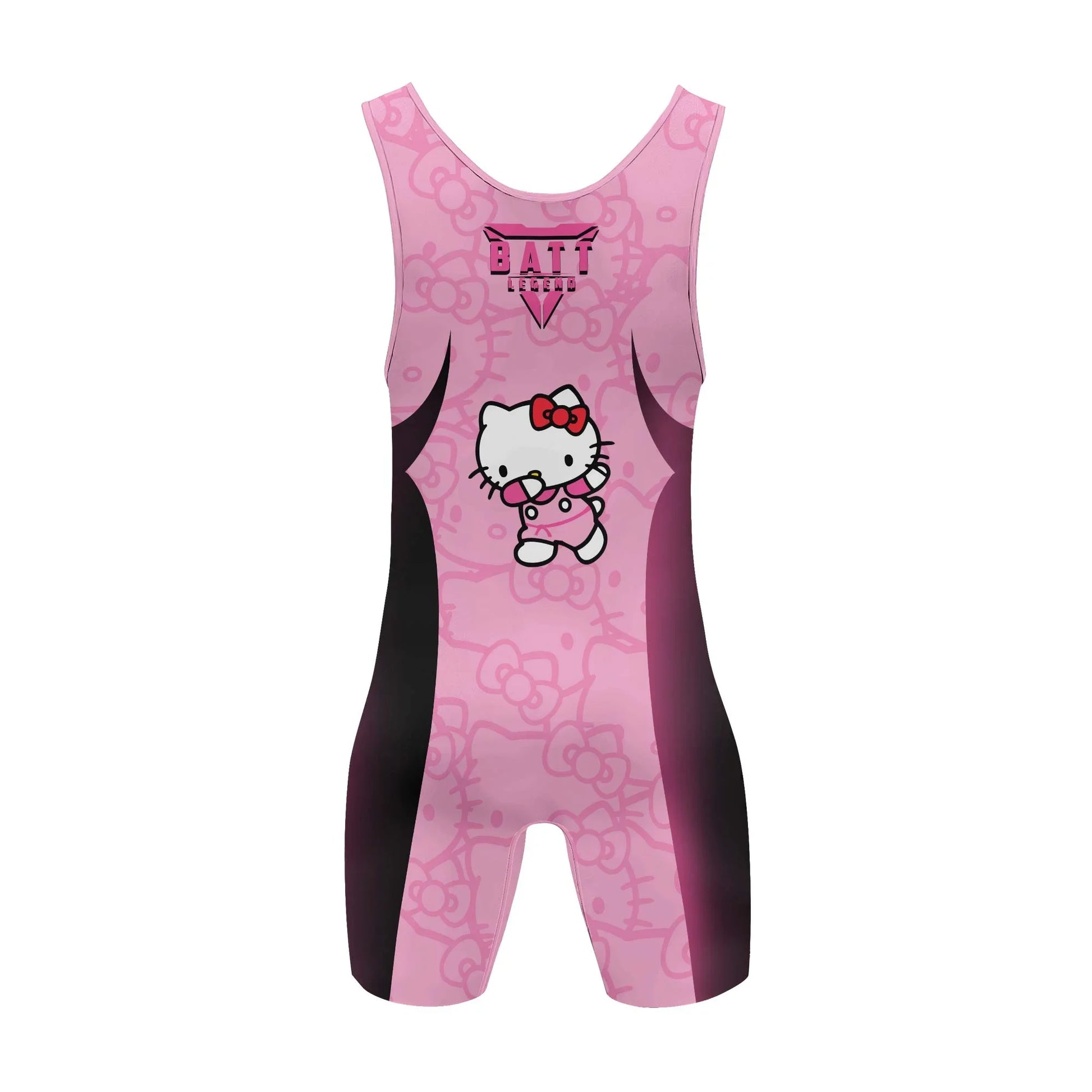 Hello Kitty Aura Farming Wrestling Singlet