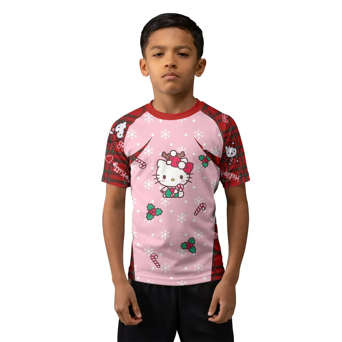 Hello Kitty Christmas Kids Rash Guard
