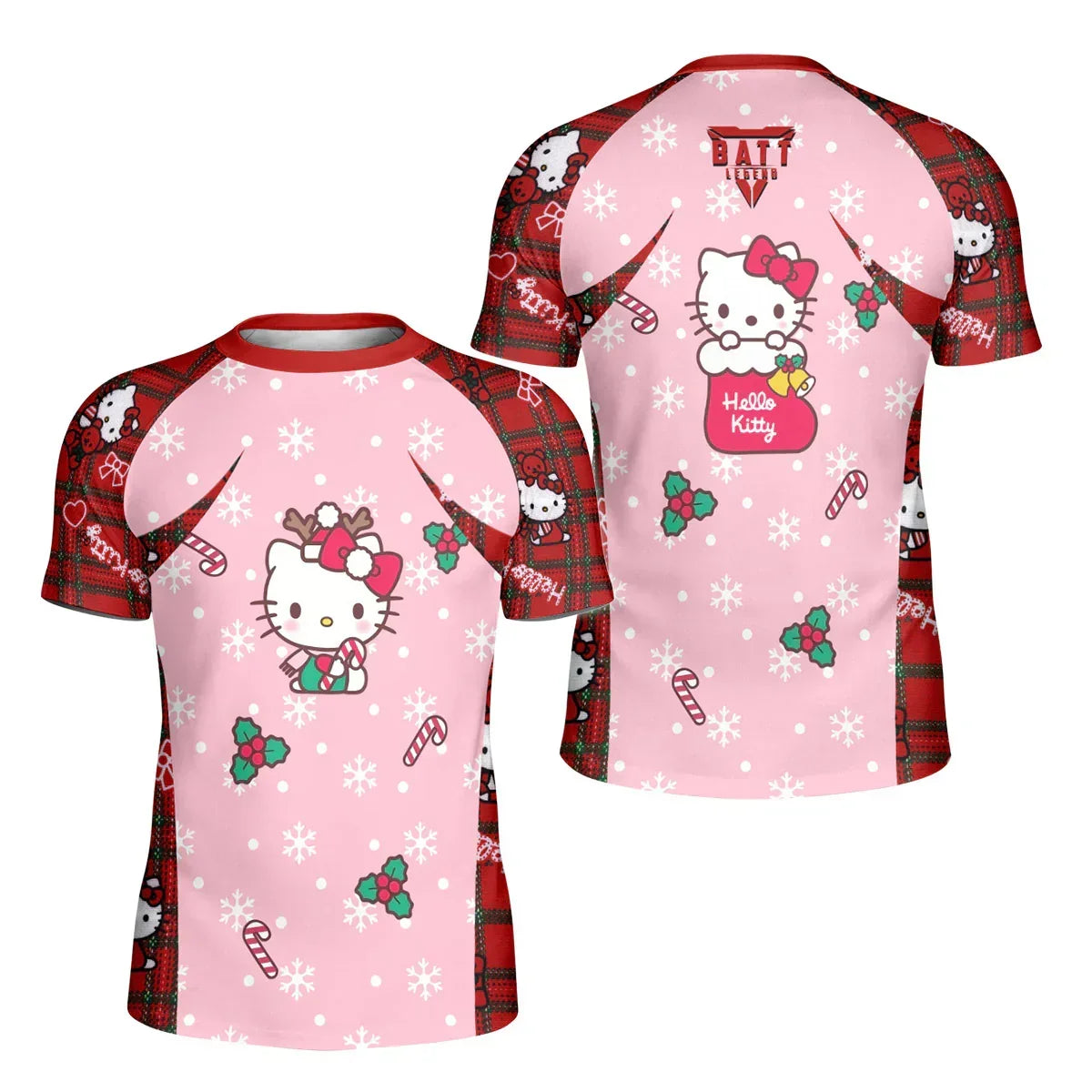 Hello Kitty Christmas Kids Rash Guard