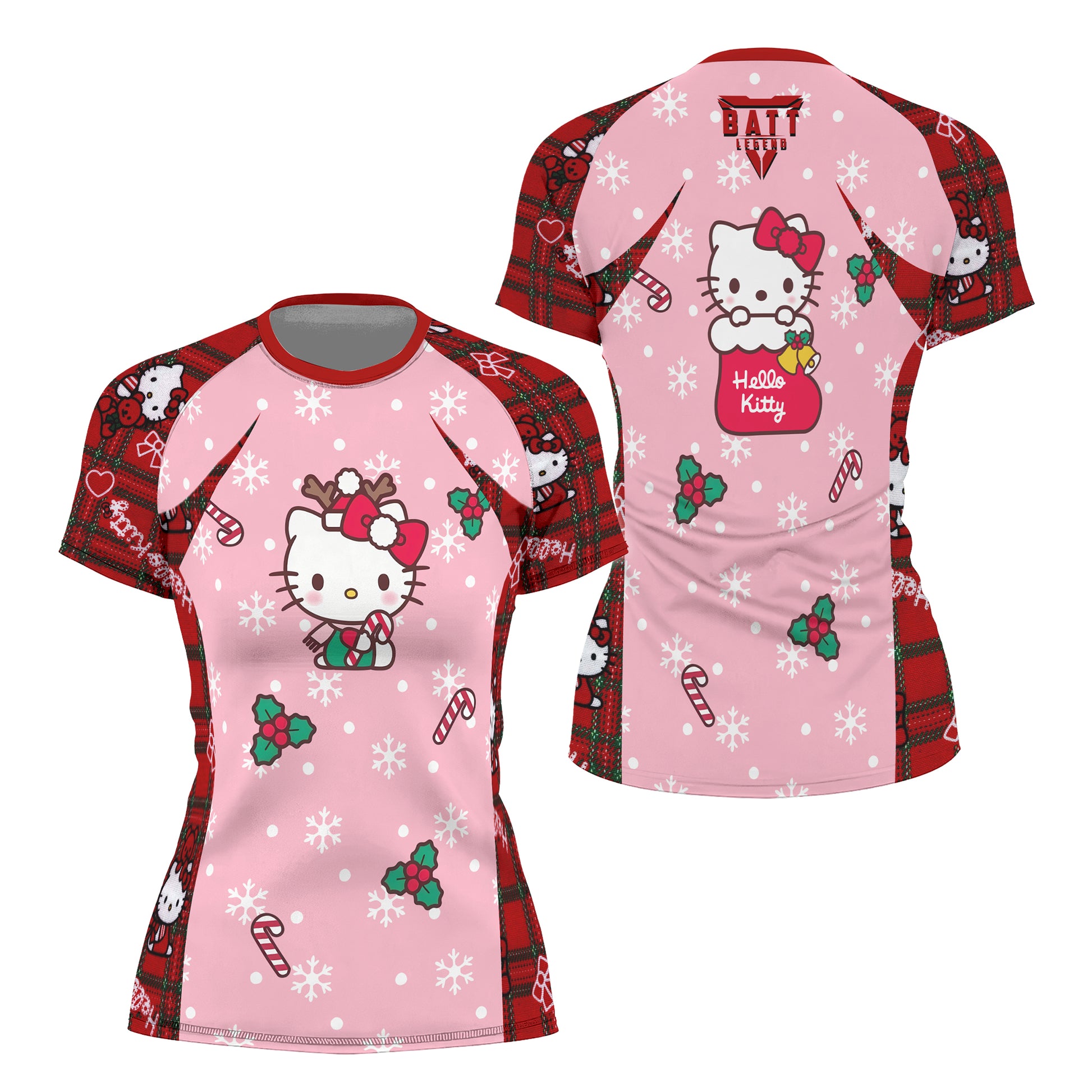 Hello Kitty Christmas Rash Guard