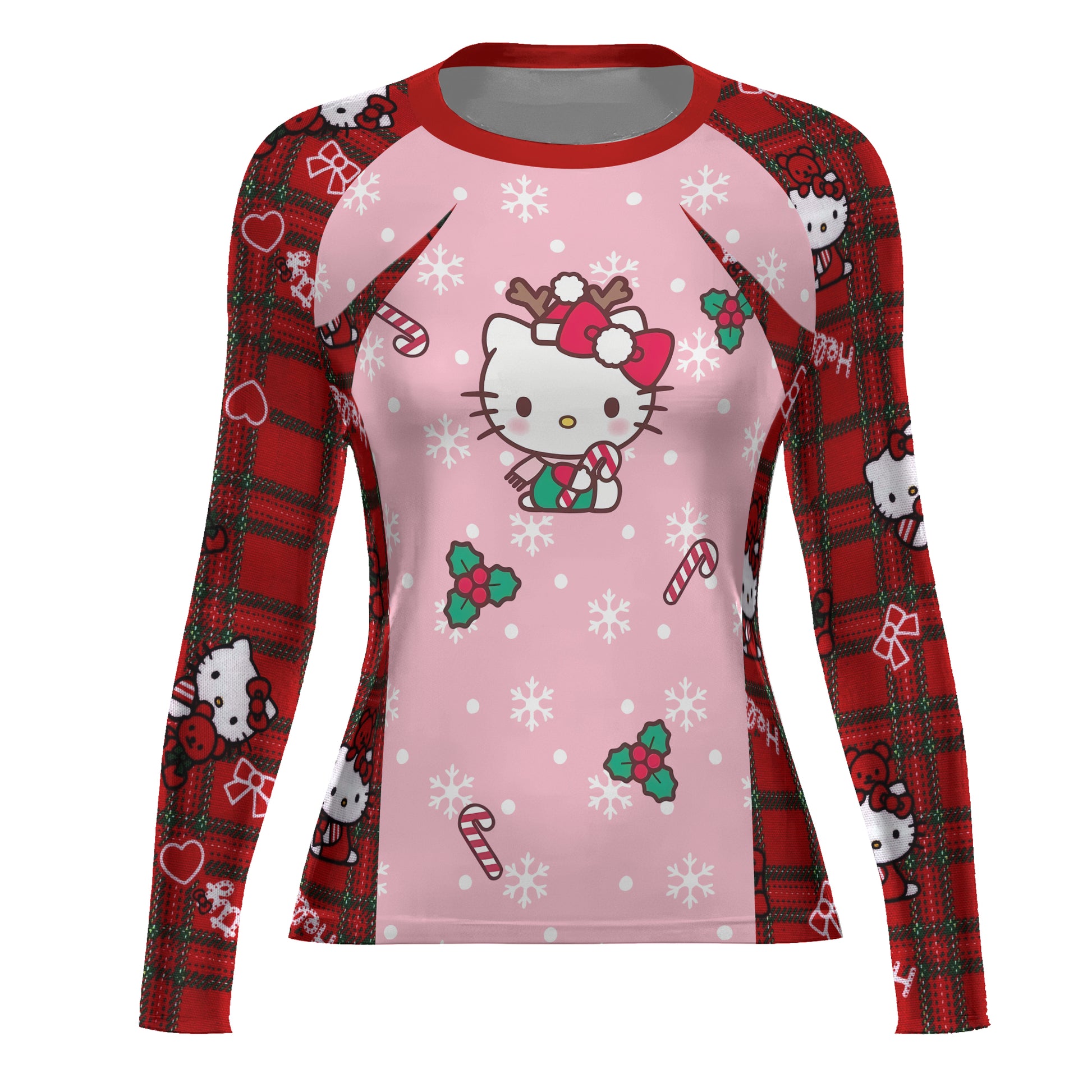 Hello Kitty Christmas Rash Guard