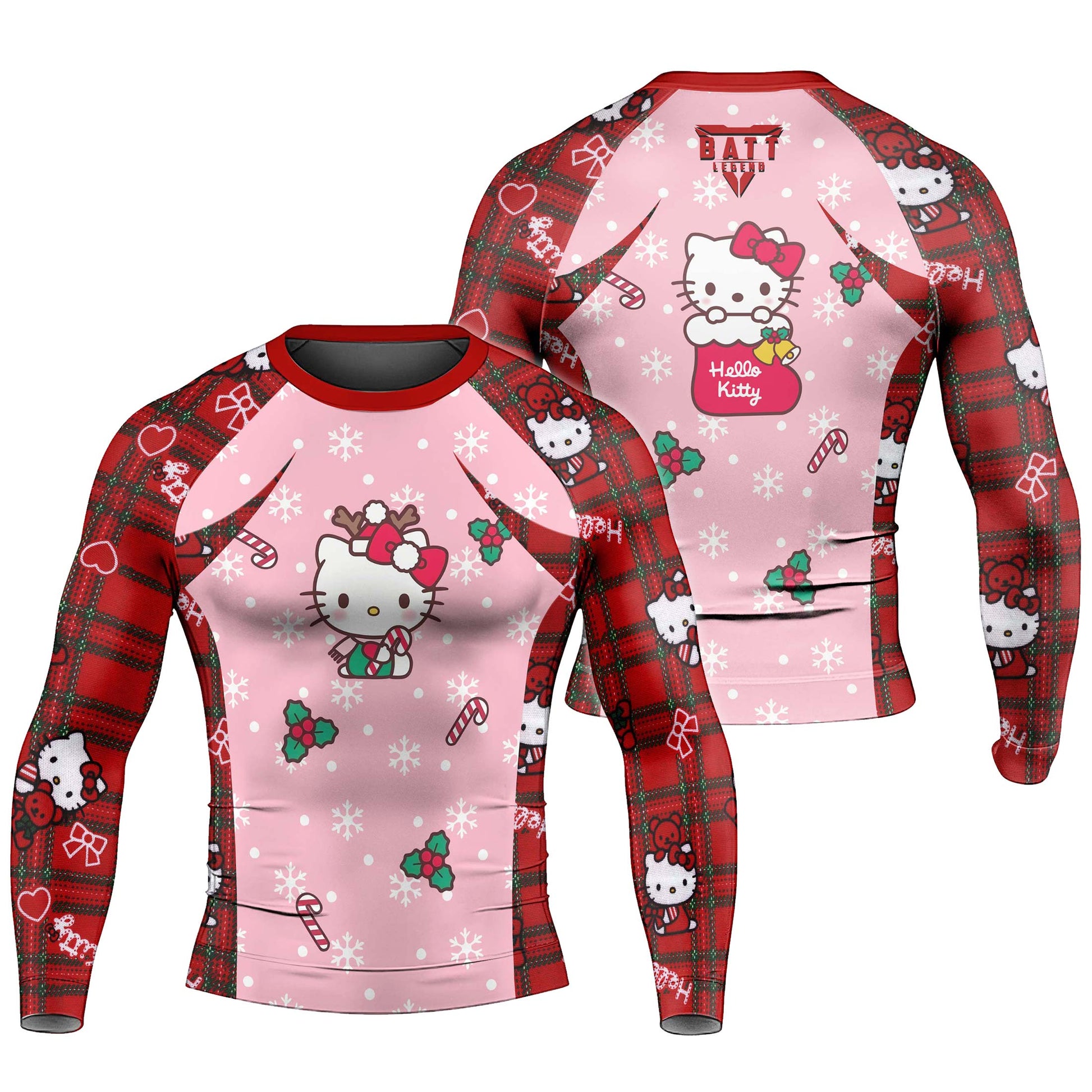 Hello Kitty Christmas Rash Guard