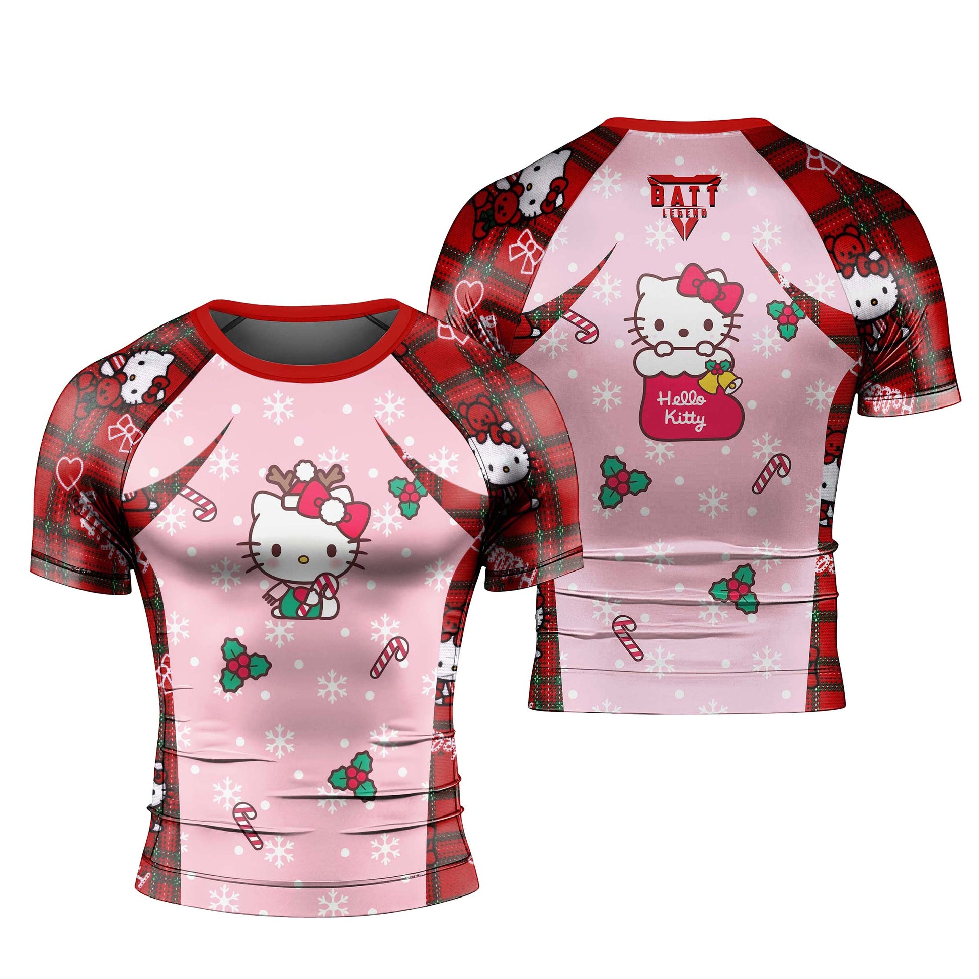 Hello Kitty Christmas Rash Guard