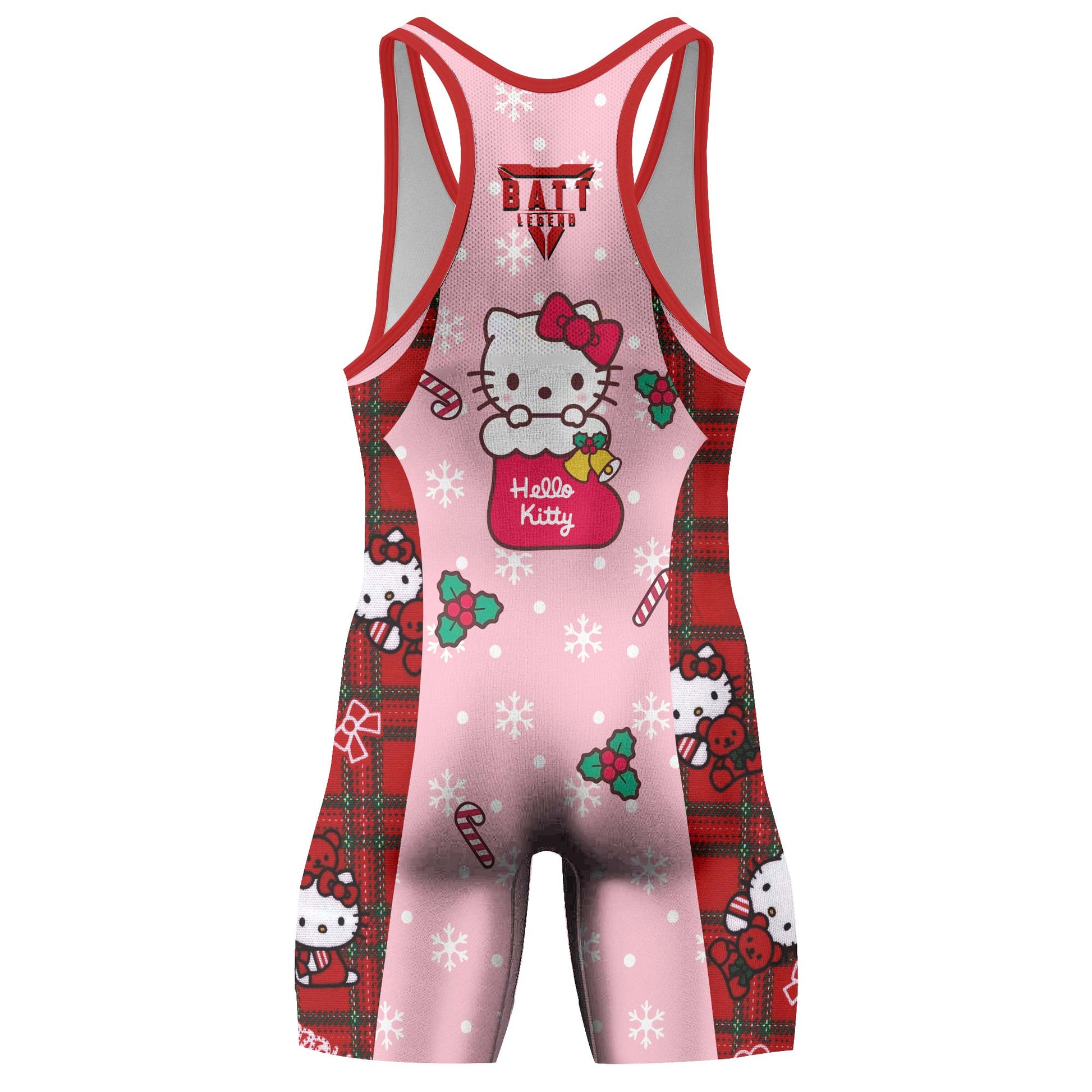 Hello Kitty Christmas Wrestling Singlet