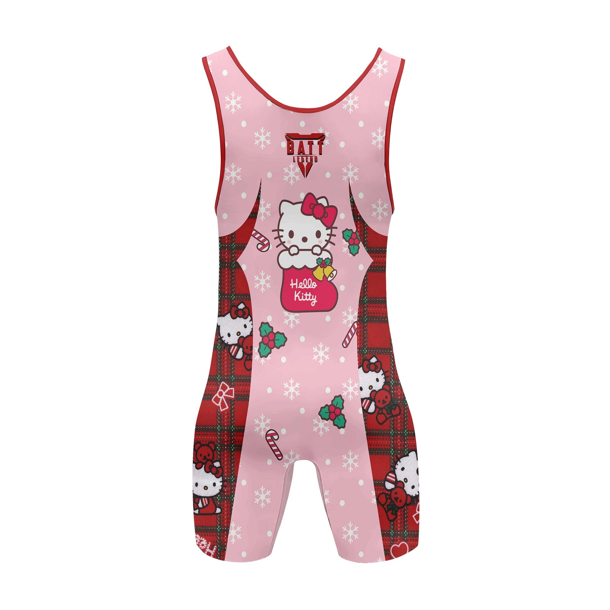 Hello Kitty Christmas Wrestling Singlet