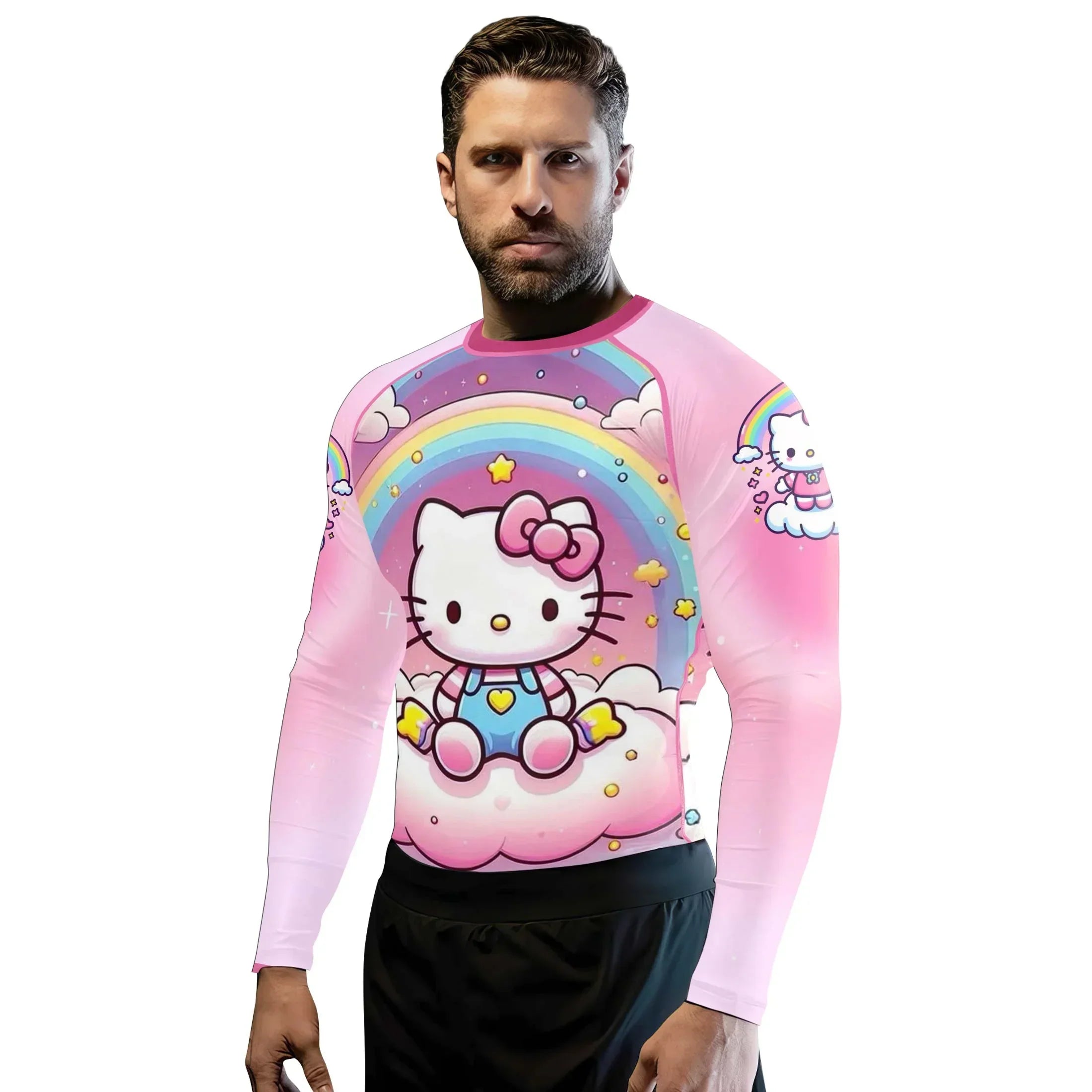 Hello Kitty Cute Rash Guard for MMA, BJJ, Fitness