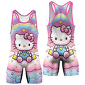 Hello Kitty Cute Wrestling Singlet