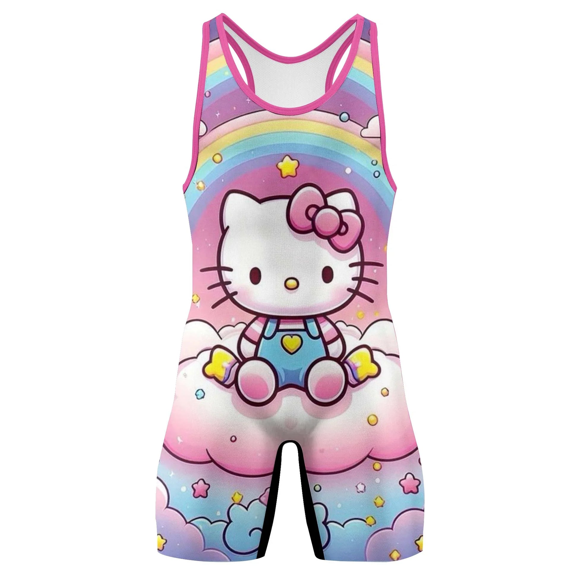 Hello Kitty Cute Wrestling Singlet