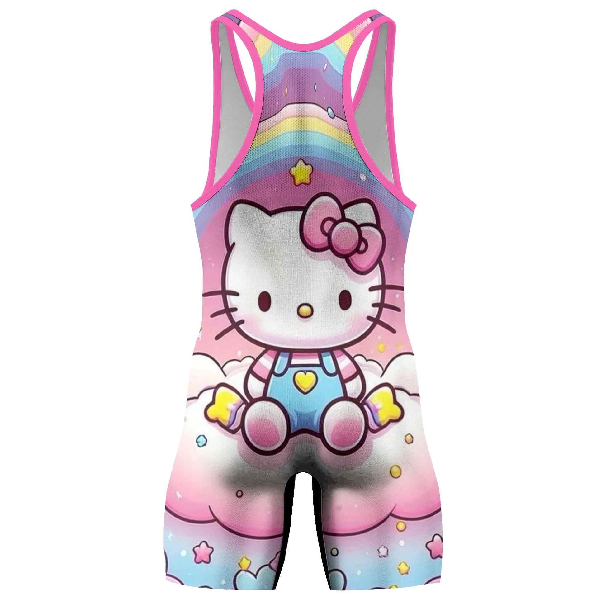 Hello Kitty Cute Wrestling Singlet