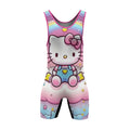 Hello Kitty Cute Wrestling Singlet