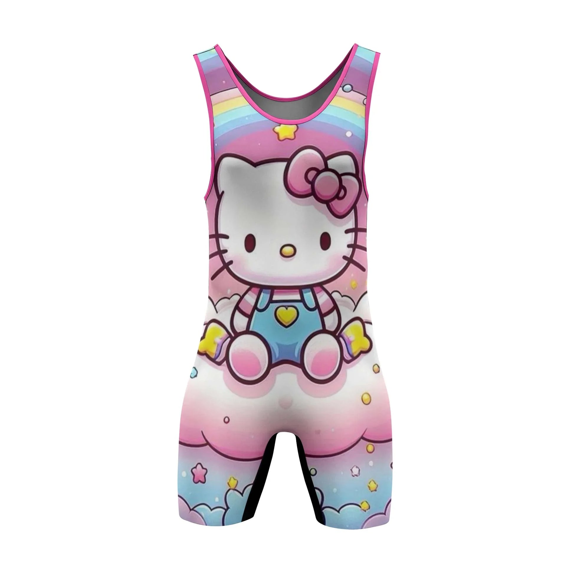 Hello Kitty Cute Wrestling Singlet