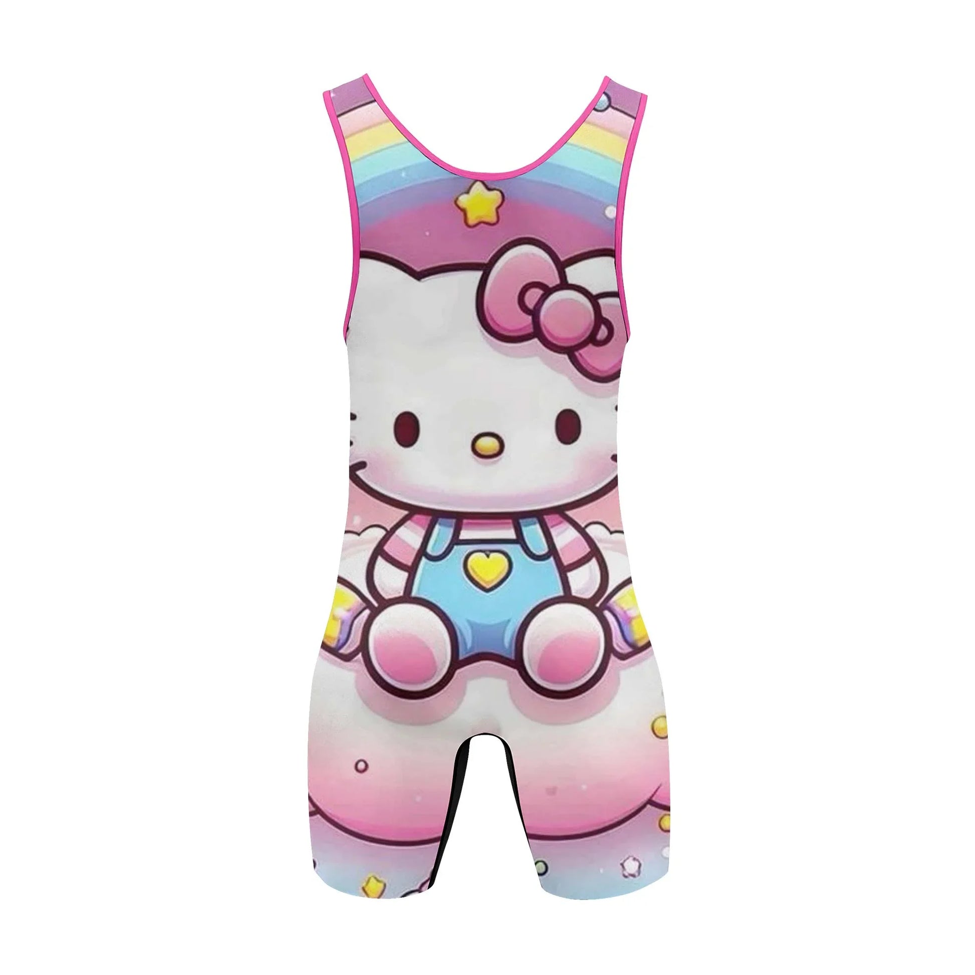 Hello Kitty Cute Wrestling Singlet