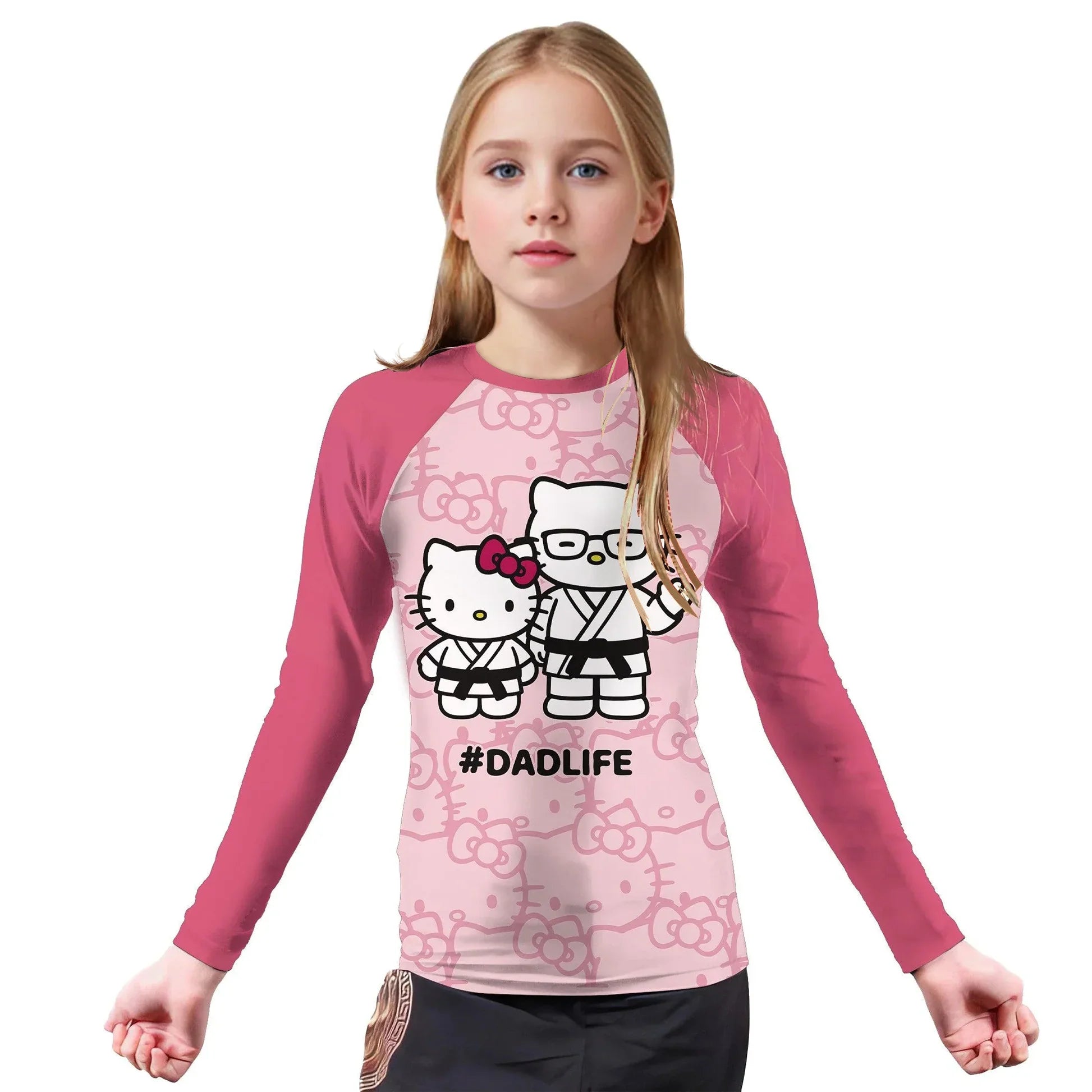 Hello Kitty Dadlife Kids Rash Guard