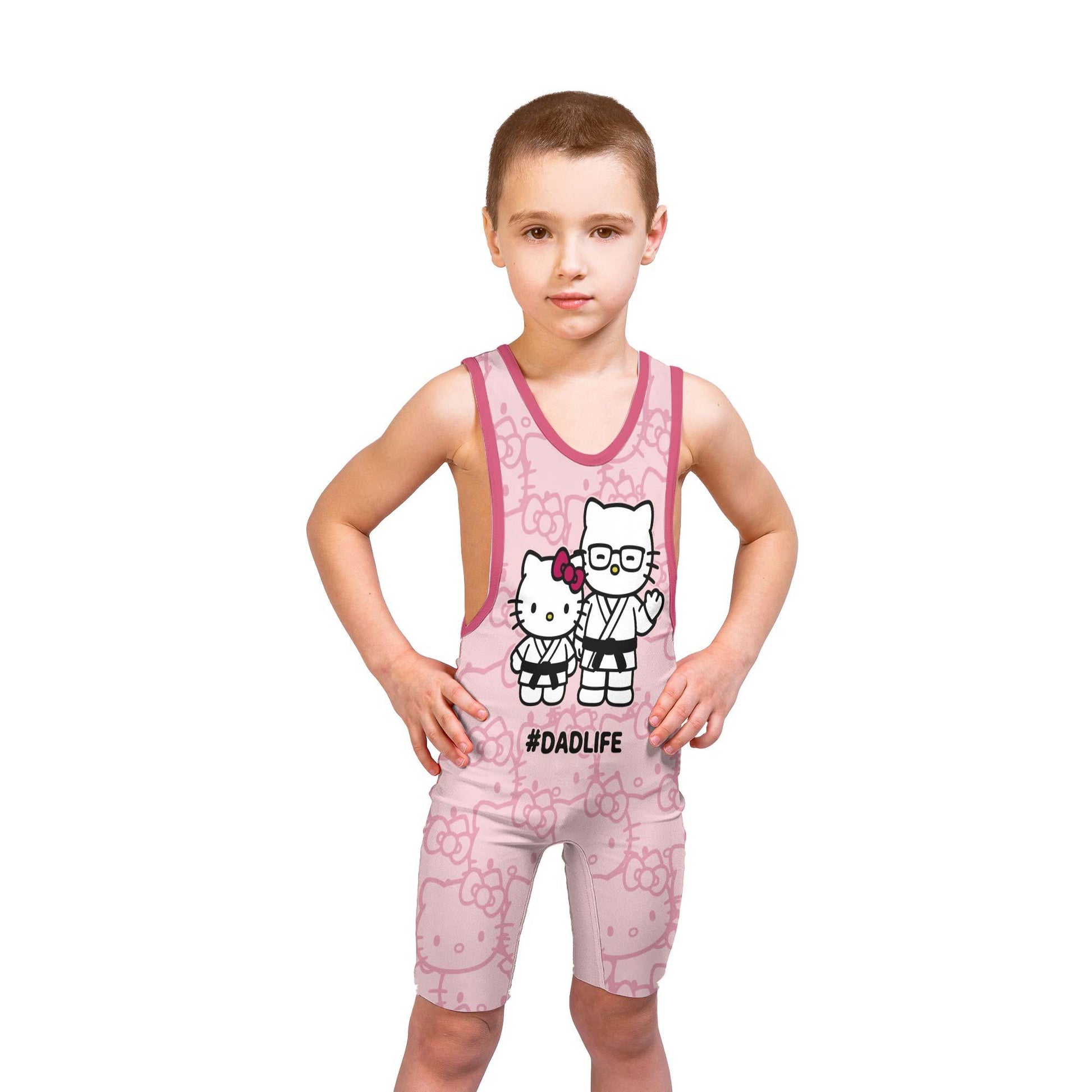 Hello Kitty Dadlife Wrestling Singlet