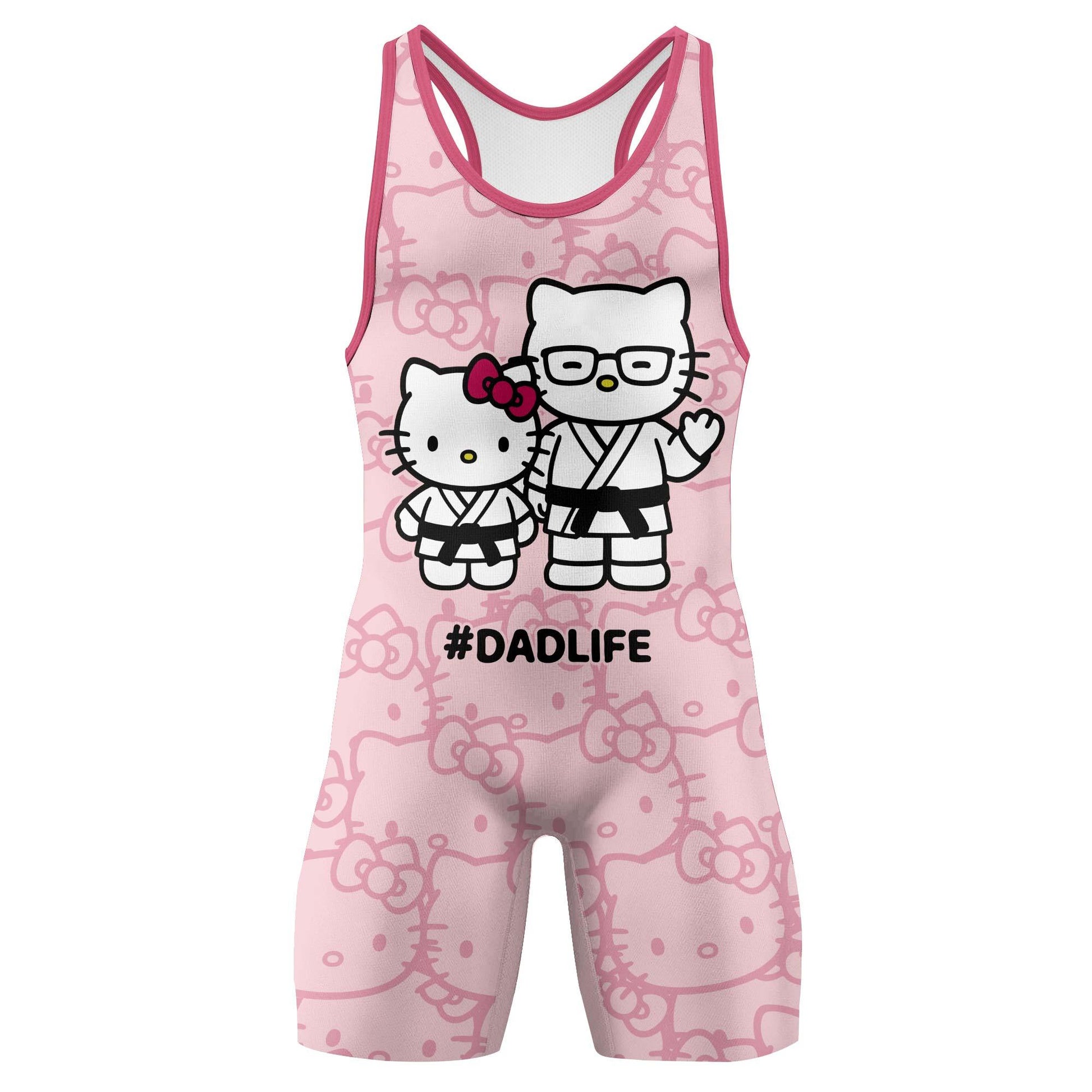 Hello Kitty Dadlife Wrestling Singlet