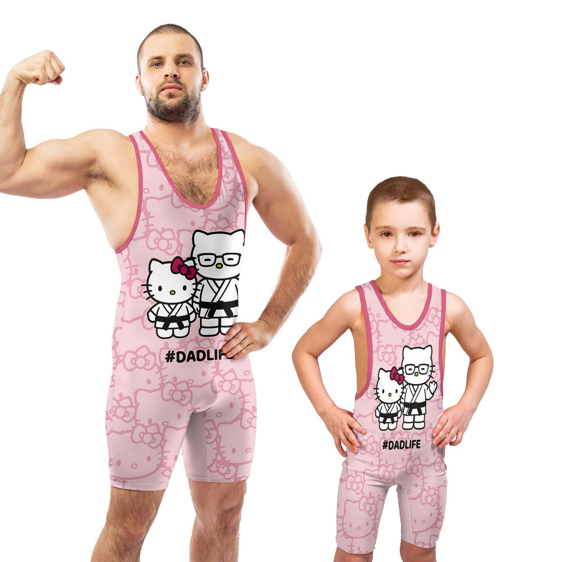 Hello Kitty Dadlife Wrestling Singlet
