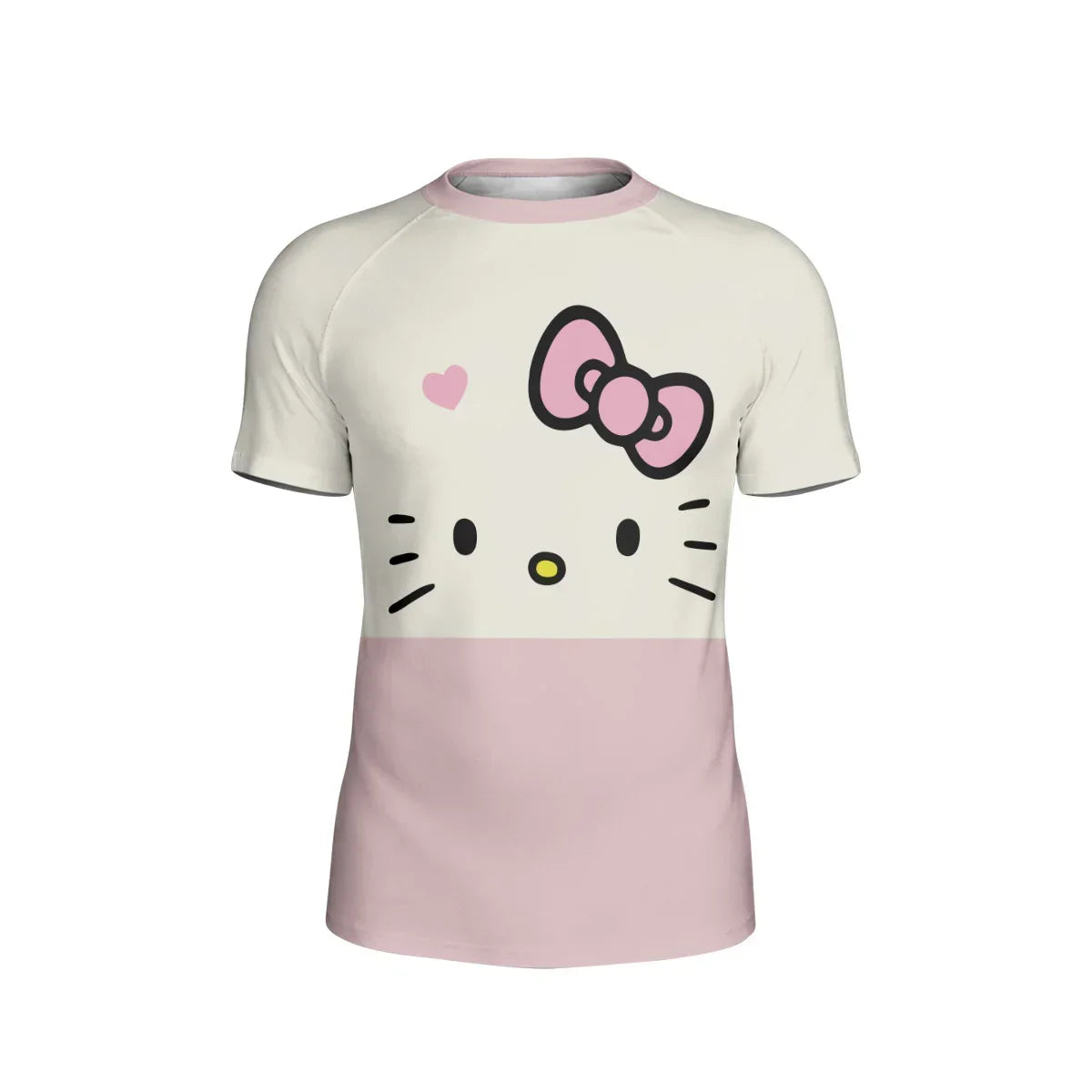 Hello Kitty Face Kids Rash Guard