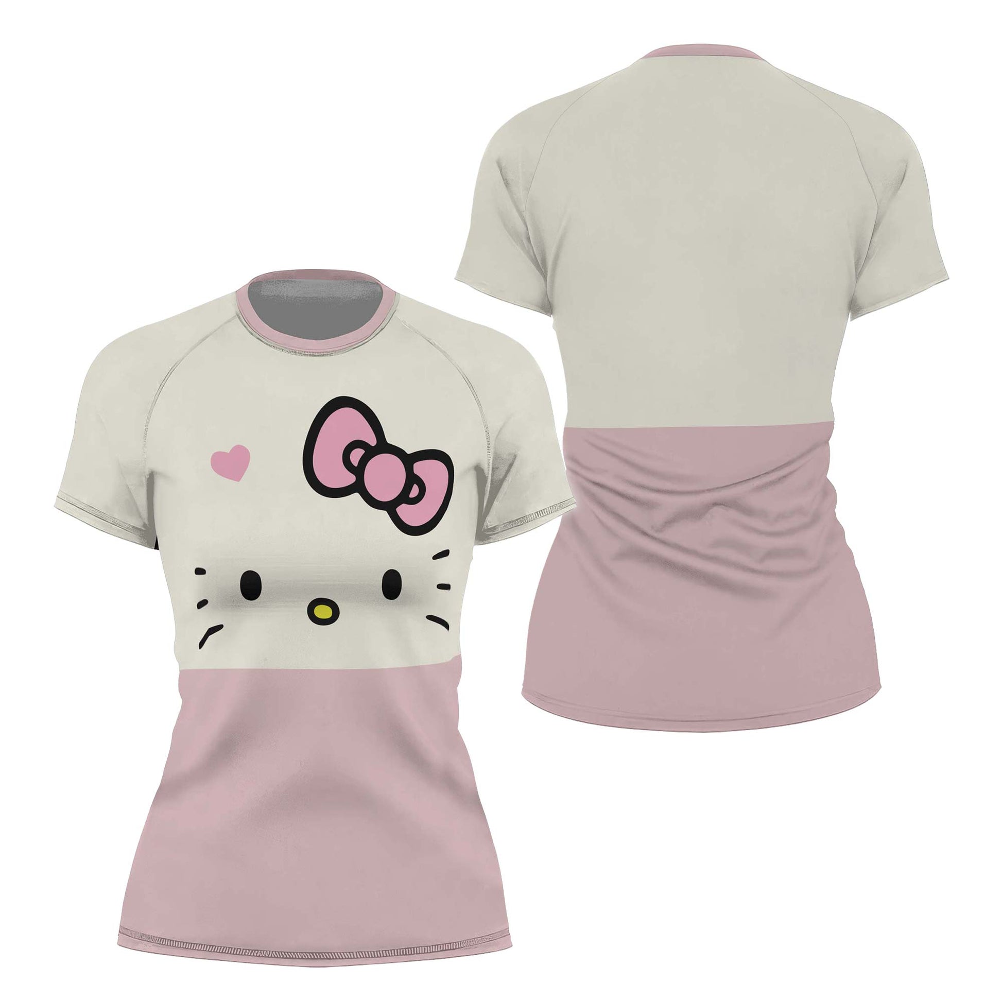 Hello Kitty Face Rash Guard