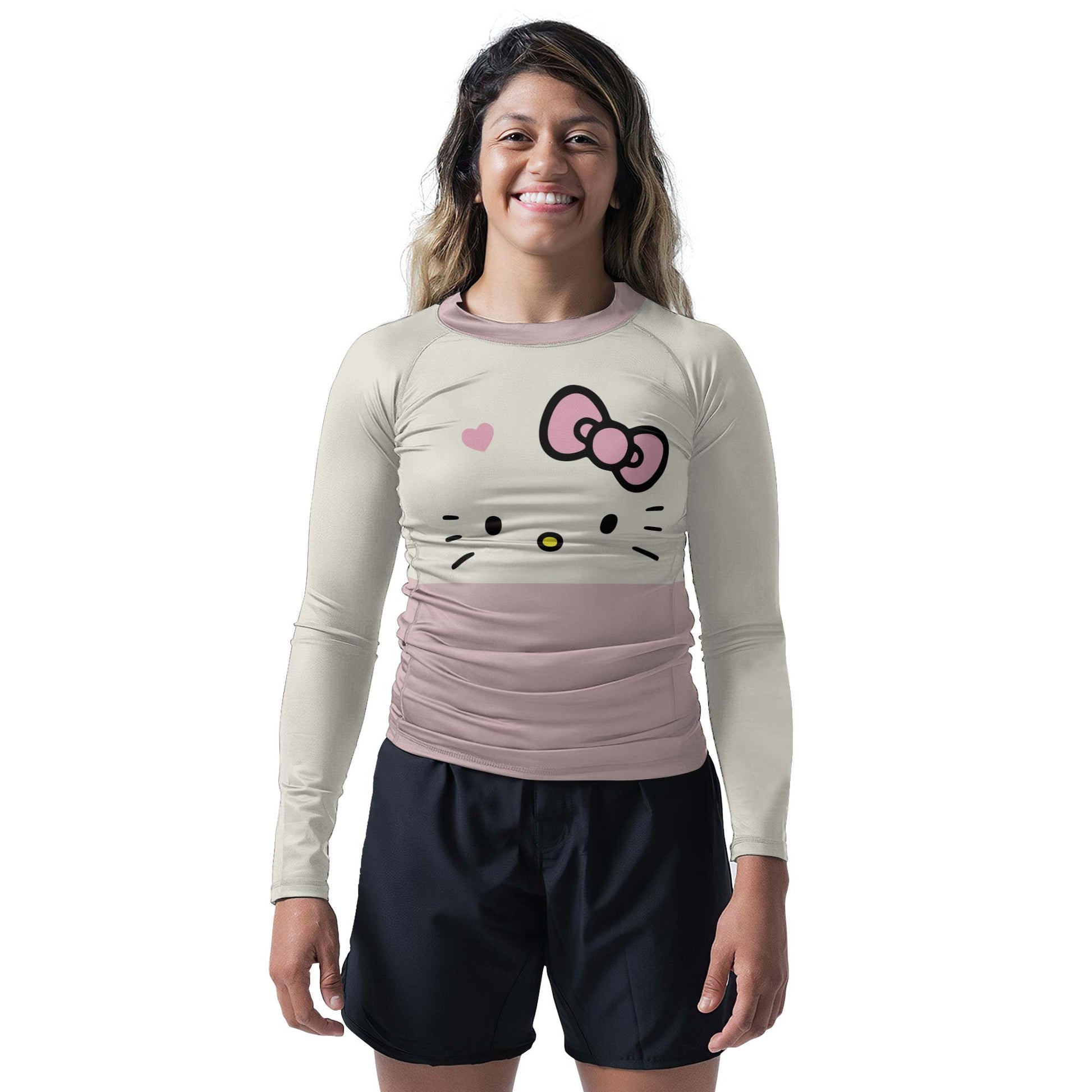 Hello Kitty Face Rash Guard