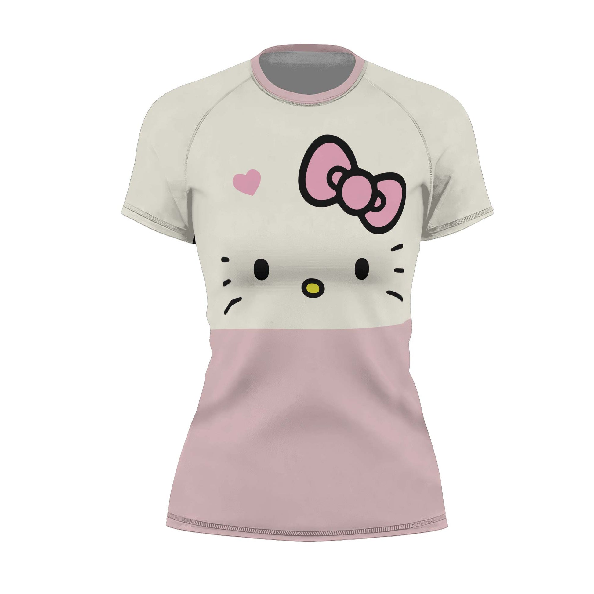 Hello Kitty Face Rash Guard