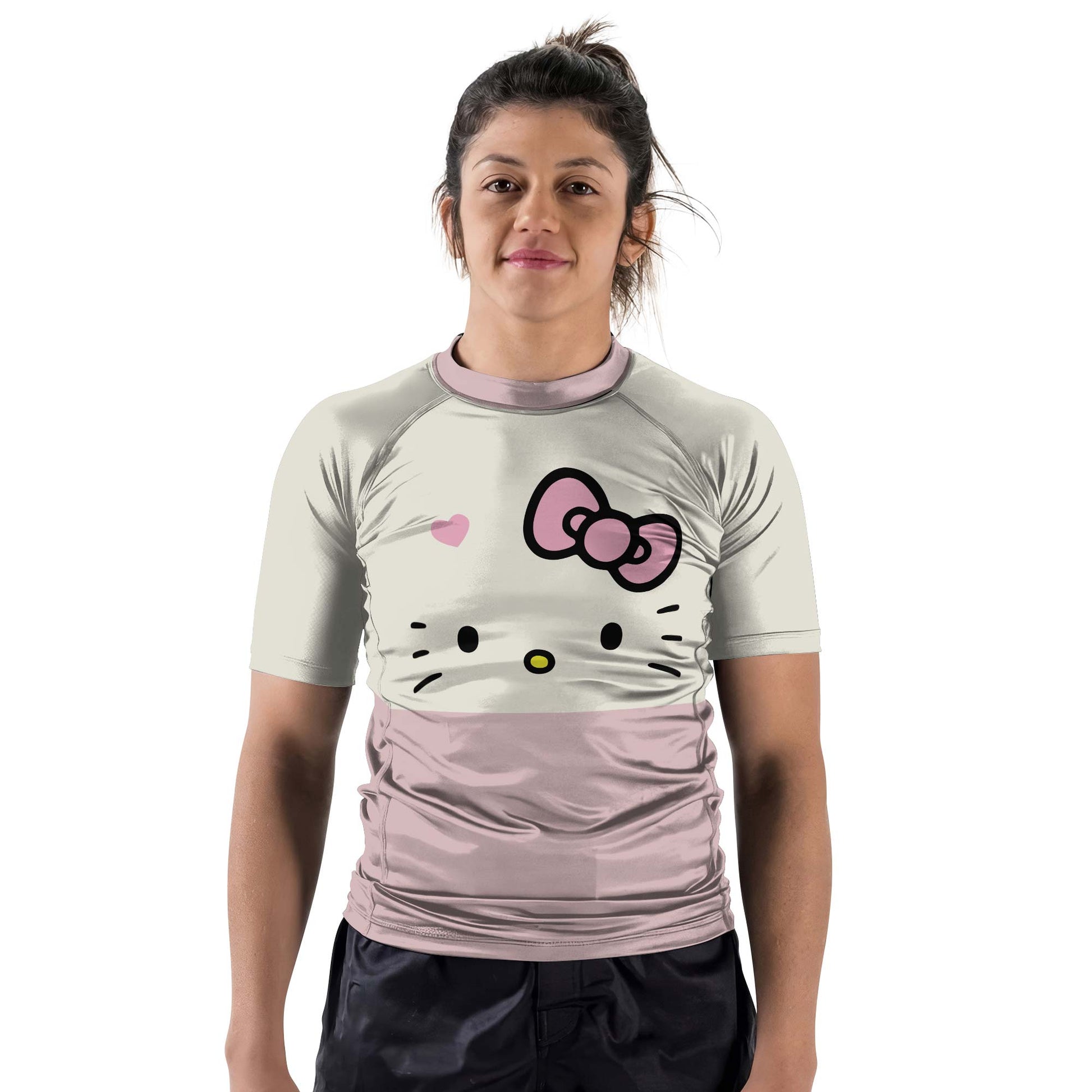 Hello Kitty Face Rash Guard