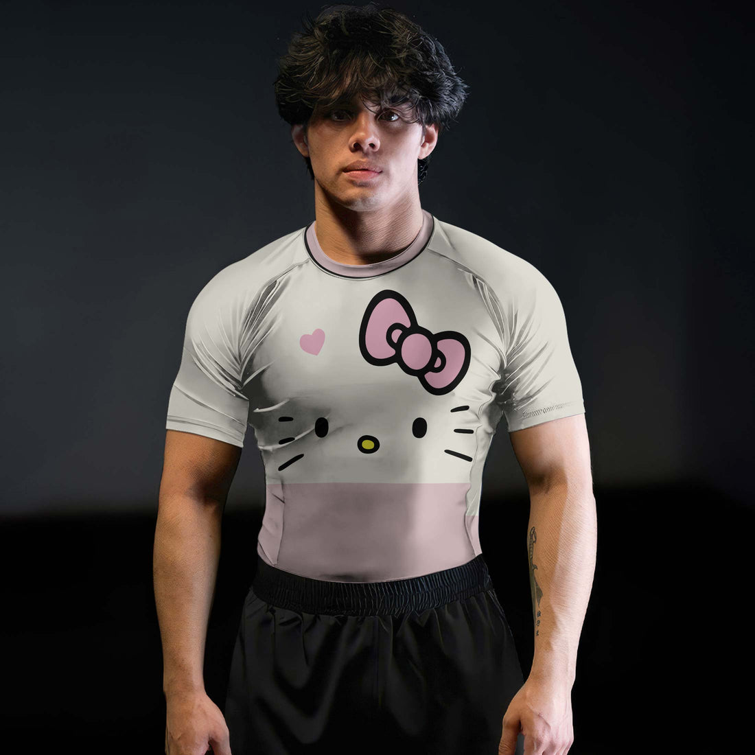 Hello Kitty Face Rash Guard