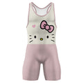 Hello Kitty Face Wrestling Singlet