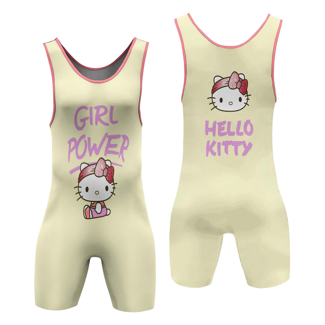 Hello Kitty Girl Power Wrestling Singlet