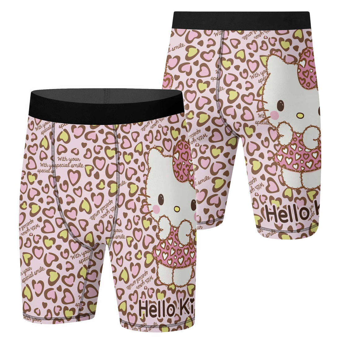 Hello Kitty Heart Snow Compression Shorts