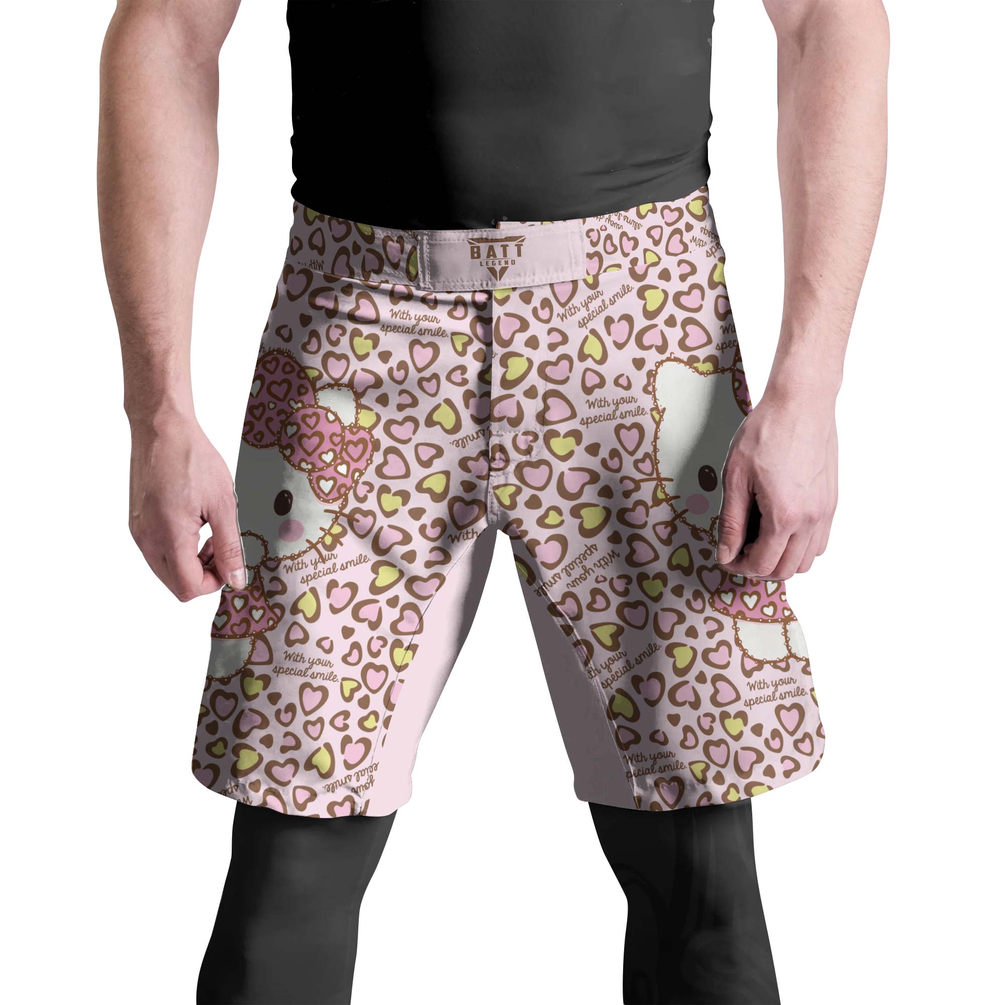 Hello Kitty Heart Snow Fight Shorts