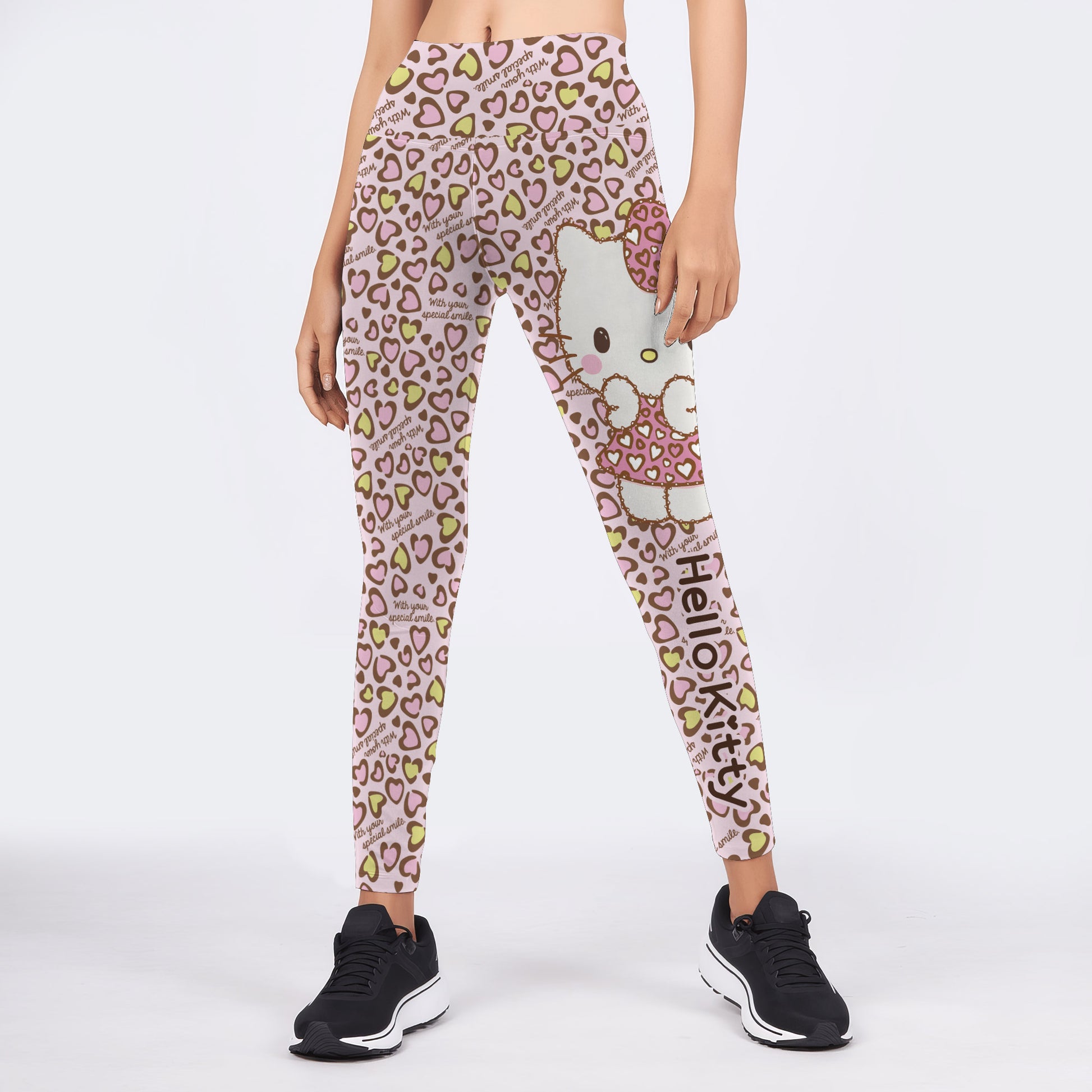 Hello Kitty Heart Snow Leggings