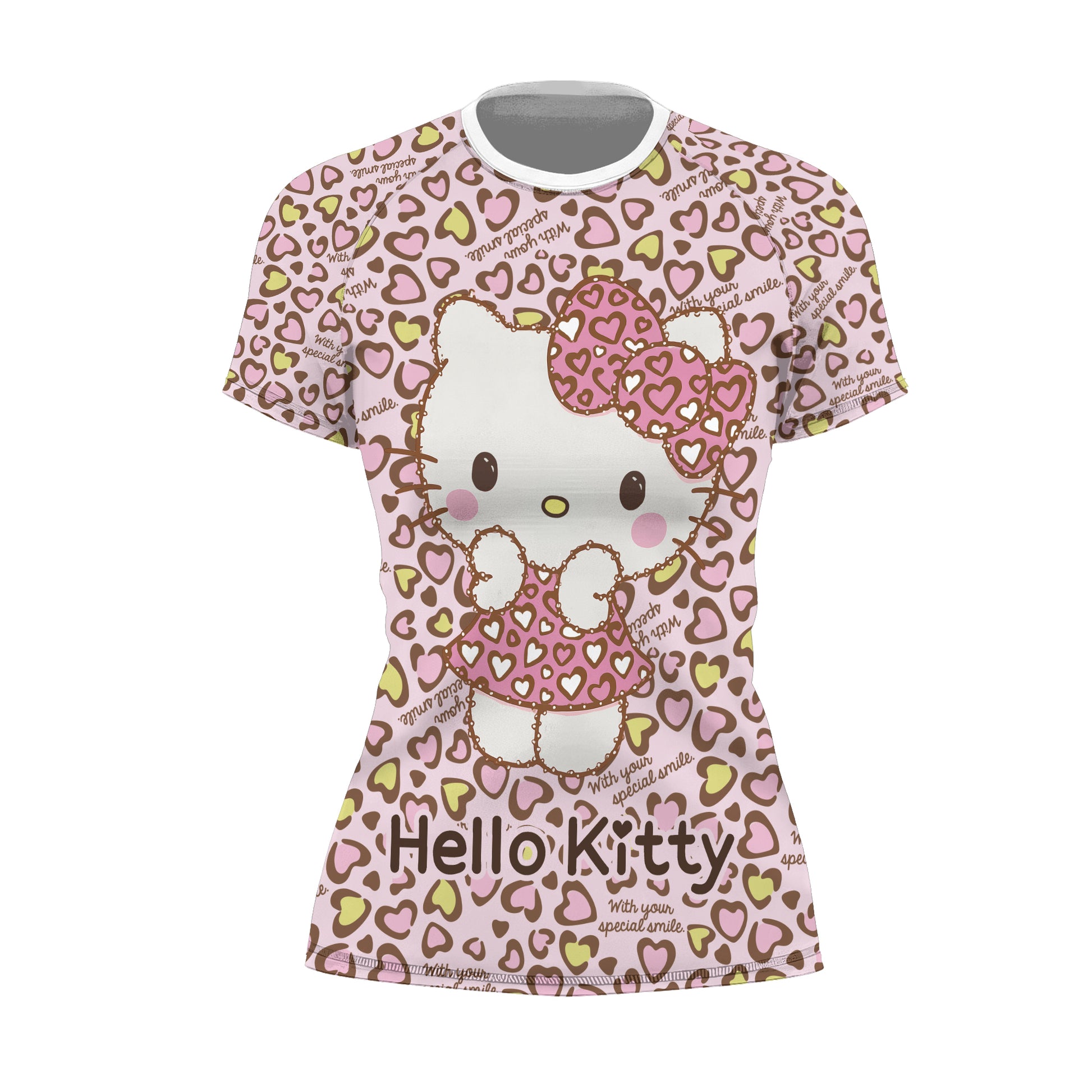 Hello Kitty Heart Snow Rash Guard