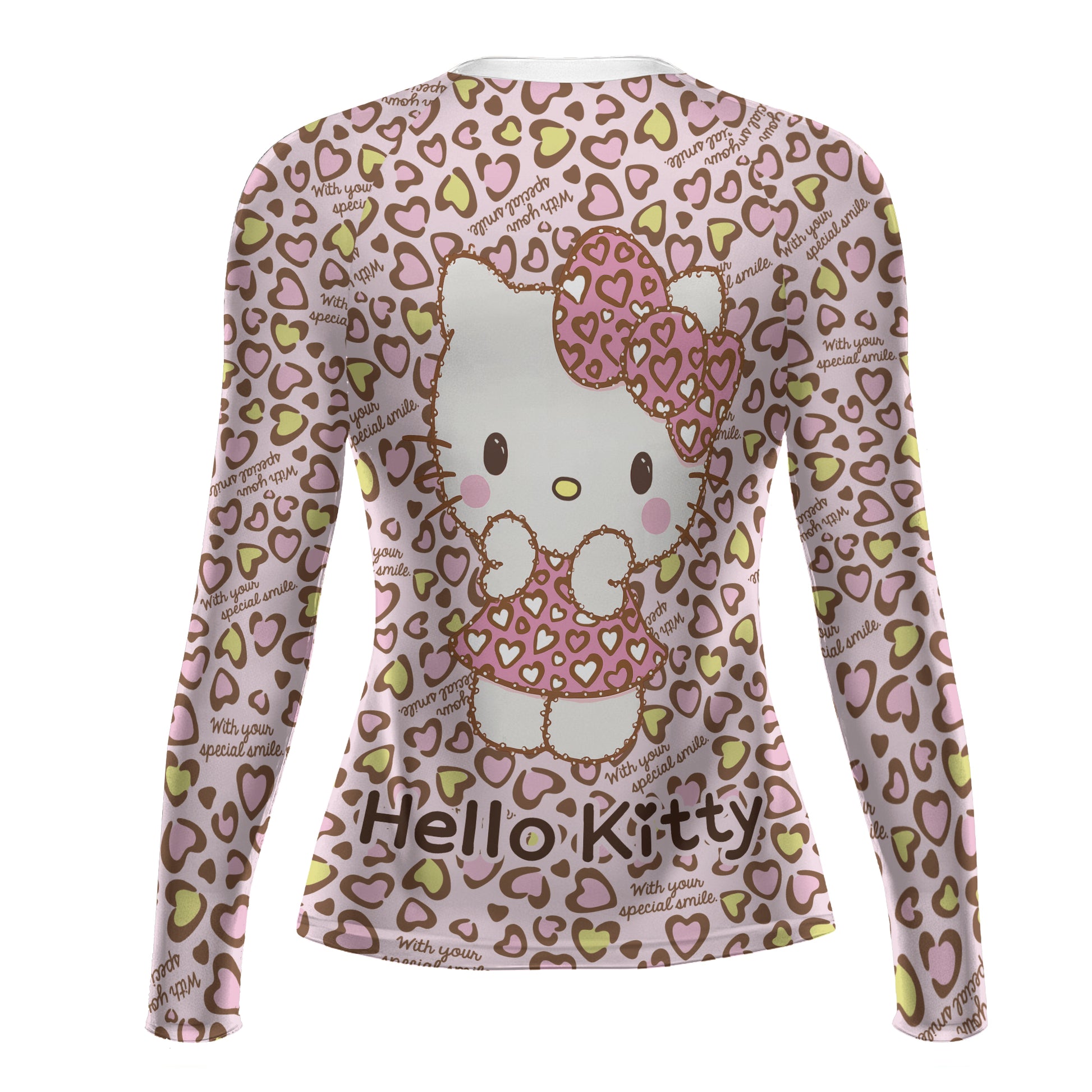 Hello Kitty Heart Snow Rash Guard