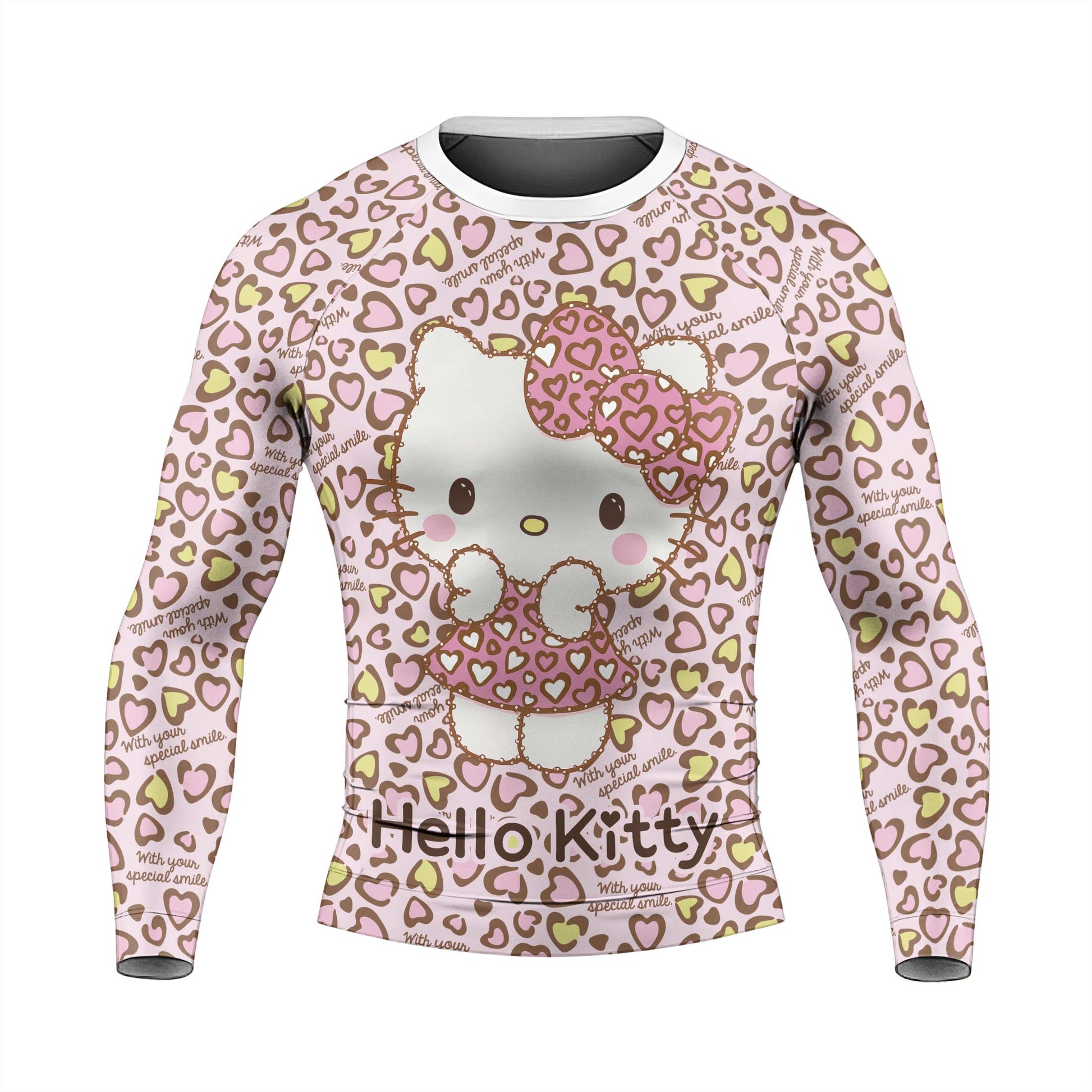 Hello Kitty Heart Snow Rash Guard