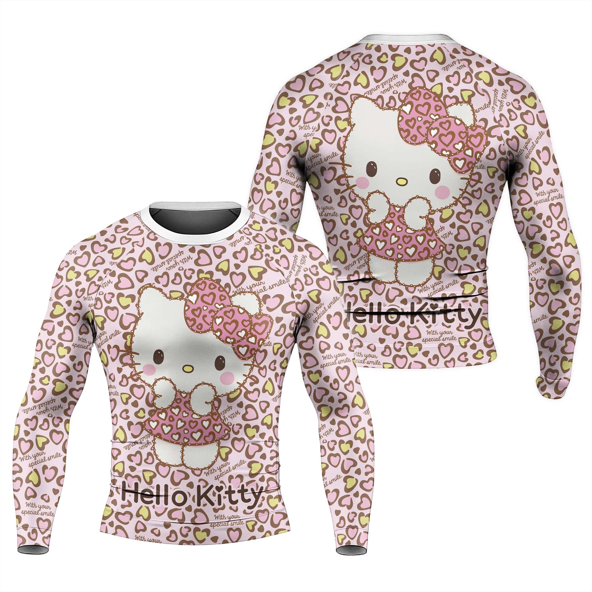 Hello Kitty Heart Snow Rash Guard