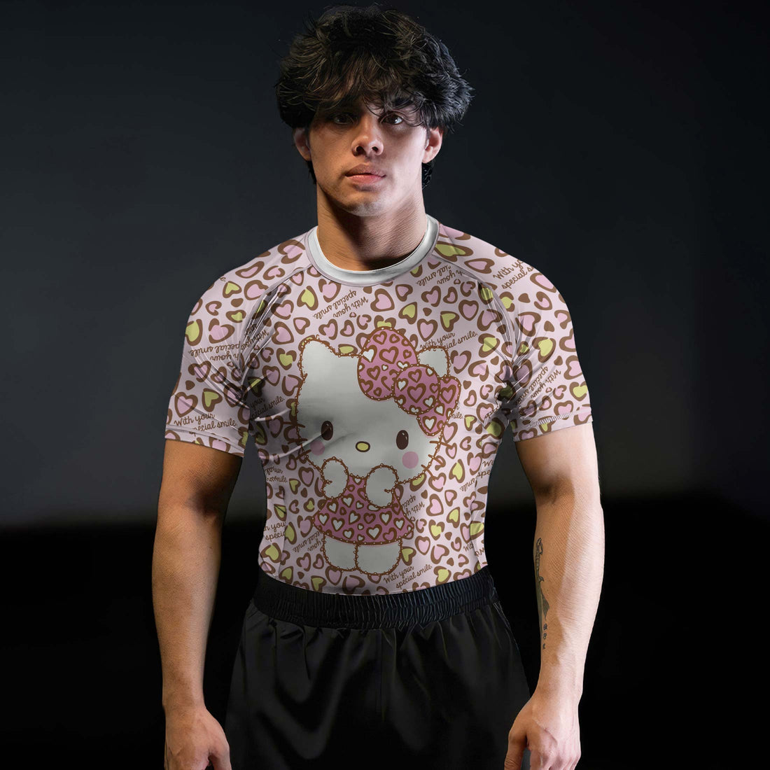 Hello Kitty Heart Snow Rash Guard