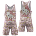 Hello Kitty Heart Snow Wrestling Singlet