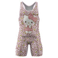 Hello Kitty Heart Snow Wrestling Singlet