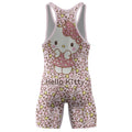 Hello Kitty Heart Snow Wrestling Singlet