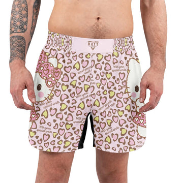 Hello Kitty Heart Snow Grappling Shorts