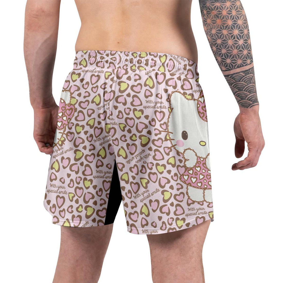 Hello Kitty Heart Snow Grappling Shorts