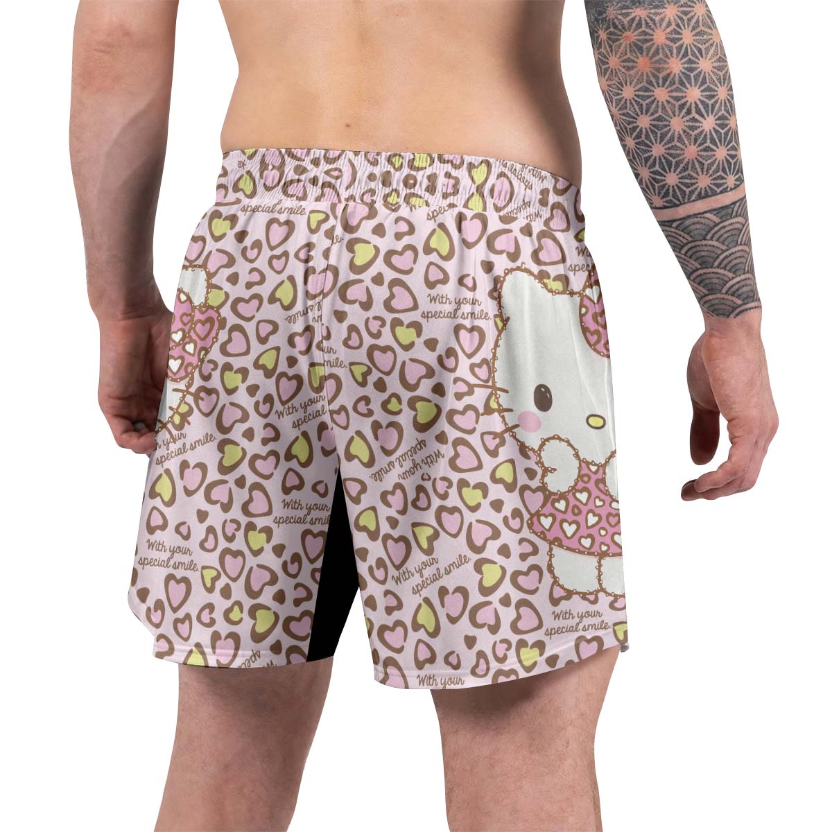 Hello Kitty Heart Snow Grappling Shorts