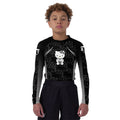 Hello Kitty Jiu Jitsu Black Kids Rash Guard