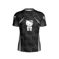 Hello Kitty Jiu Jitsu Black Kids Rash Guard