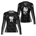 Hello Kitty Jiu Jitsu Black Rash Guard