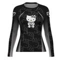 Hello Kitty Jiu Jitsu Black Rash Guard