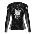Hello Kitty Jiu Jitsu Black Rash Guard