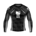 Hello Kitty Jiu Jitsu Black Rash Guard