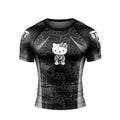 Hello Kitty Jiu Jitsu Black Rash Guard
