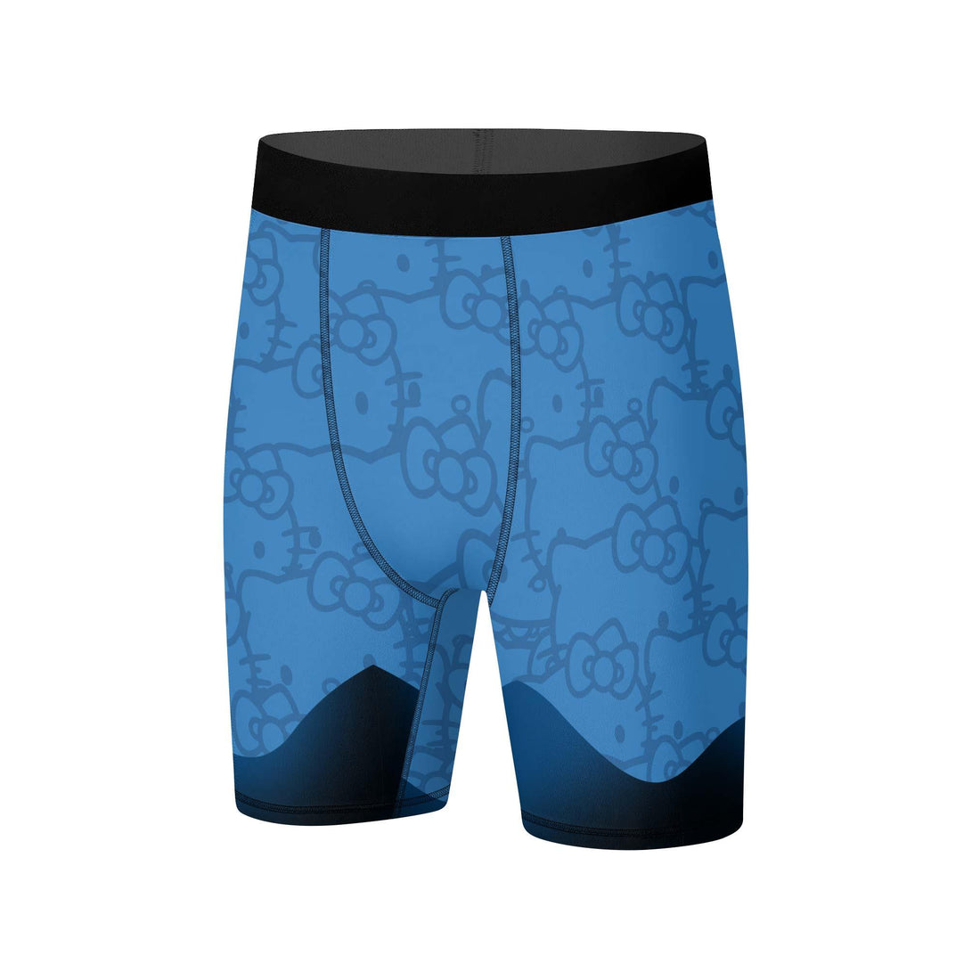 Hello Kitty Jiu Jitsu Blue Compression Shorts